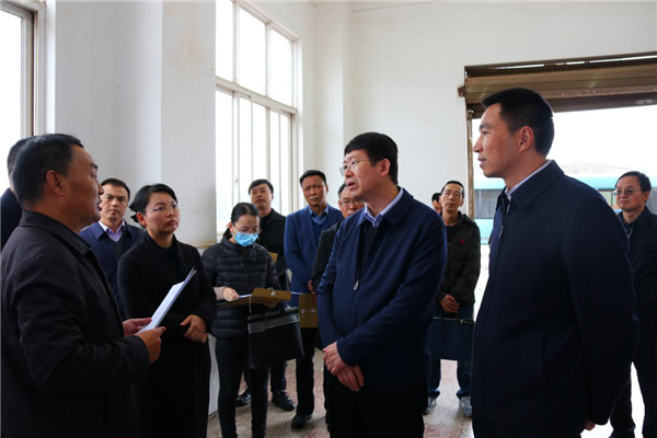 省发展改革委党组书记主任岳修虎到研和工业园区调研