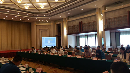 溪市工信委王亮副主任作装备制造项目推介图片1